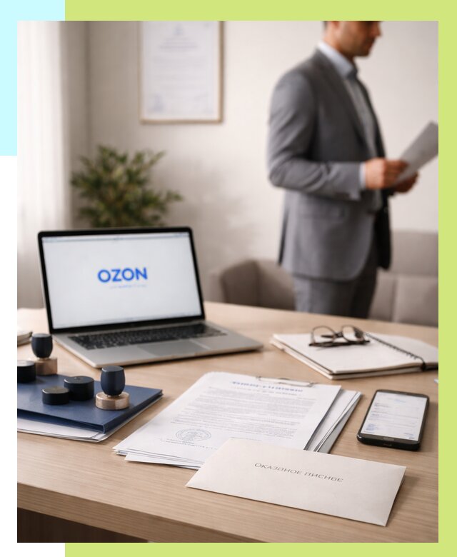 Отказное письмо для Ozon в Реутове от 3642 р. | Сертэкс